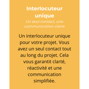 Interlocuteur unique